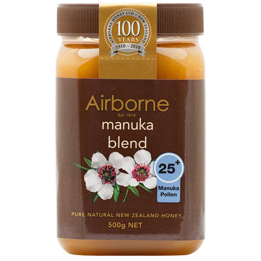 AIRBORNE Health Manuka Honey 25+ 500g/17.5oz