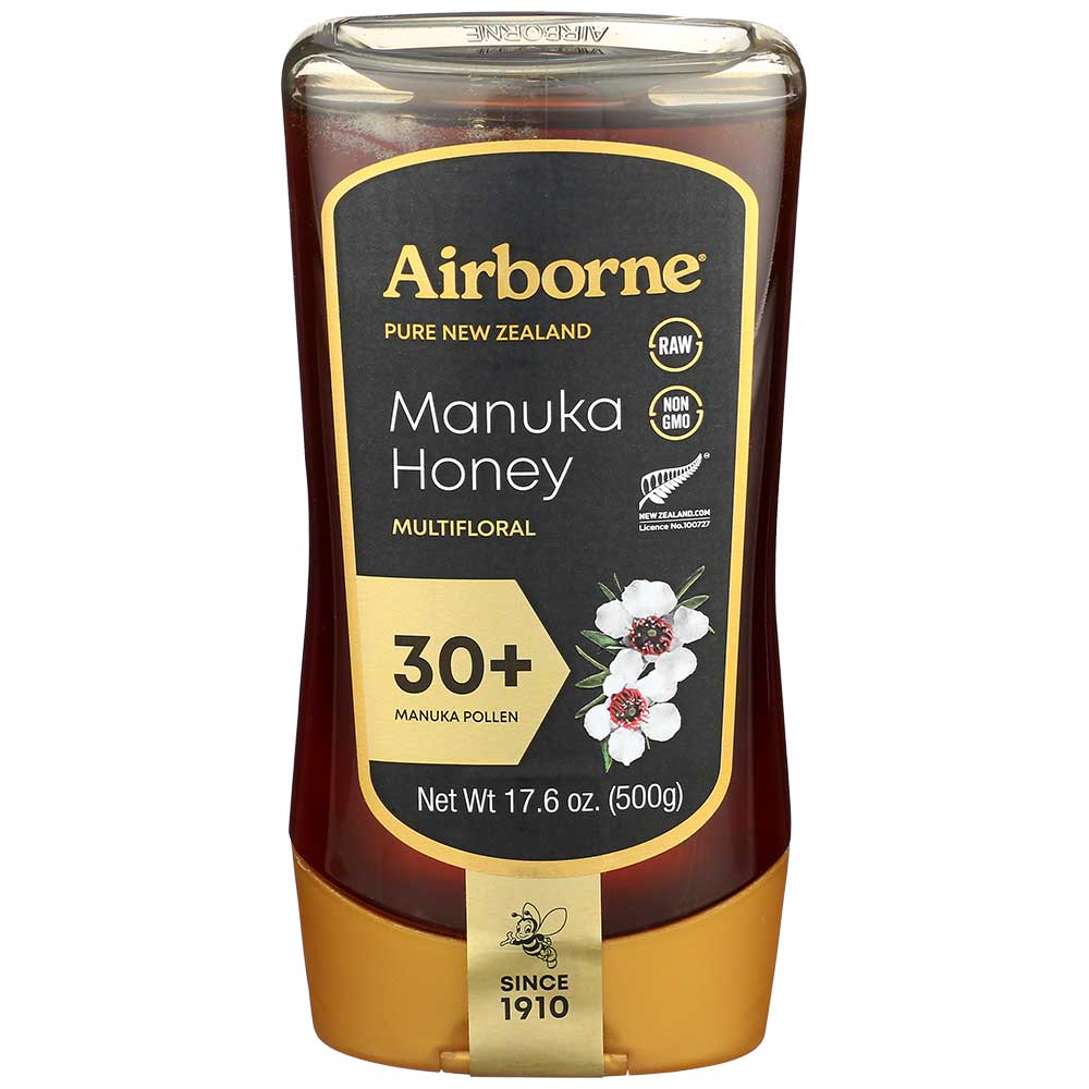 AIRBORNE Health Manuka Honey UDSQ 30+ 500g/17.5oz