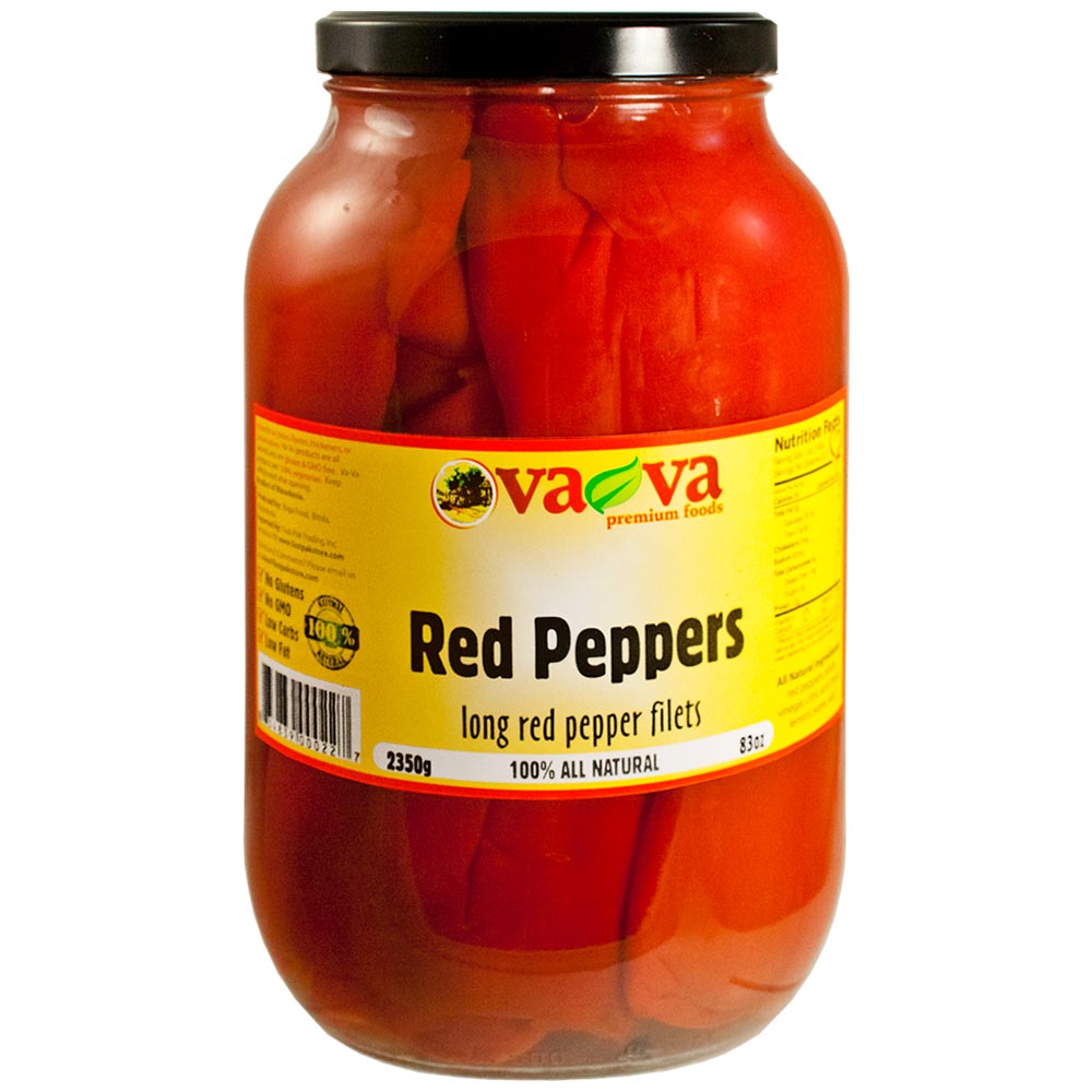 VA-VA Red Long Peppers 2350g/83oz