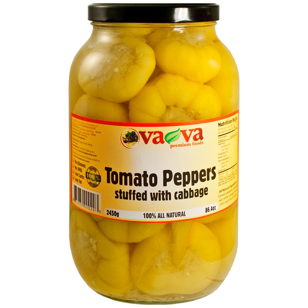 VA-VA Tomato Peppers w/Cabbage 2450g/86.5oz