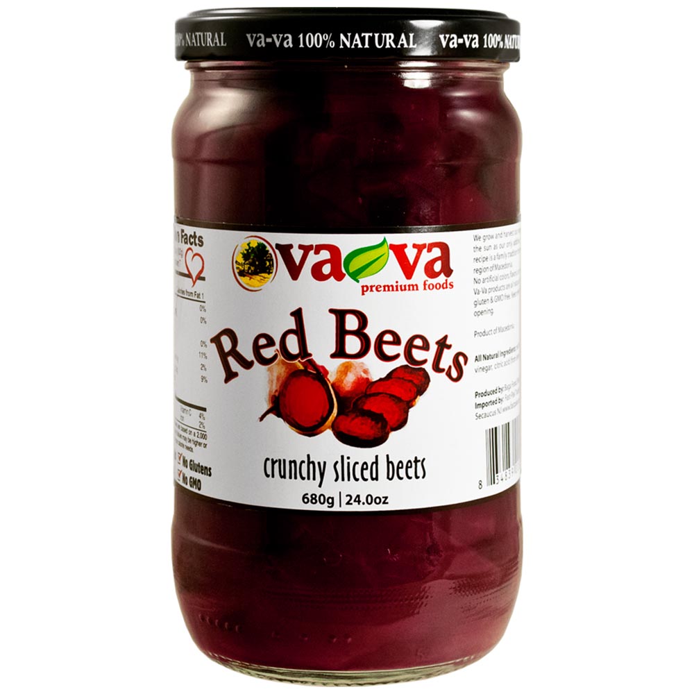 VA-VA Sliced Red Beets 680g/24oz