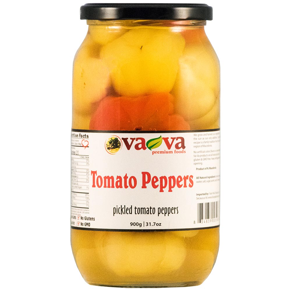 VA-VA Tomato Peppers Whole 900g/32oz