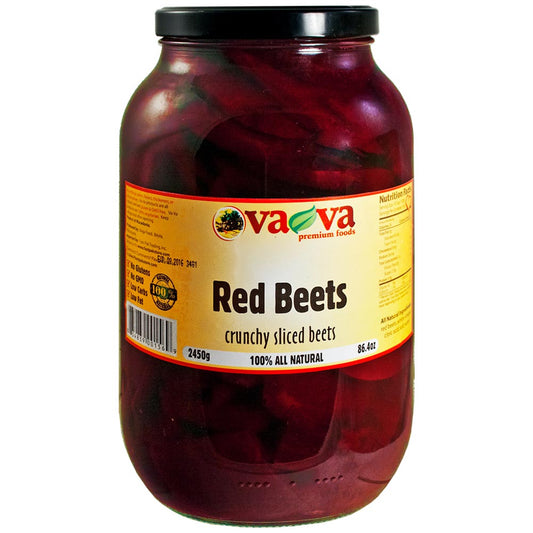 VA-VA Sliced Red Beets 2450g/86.4oz