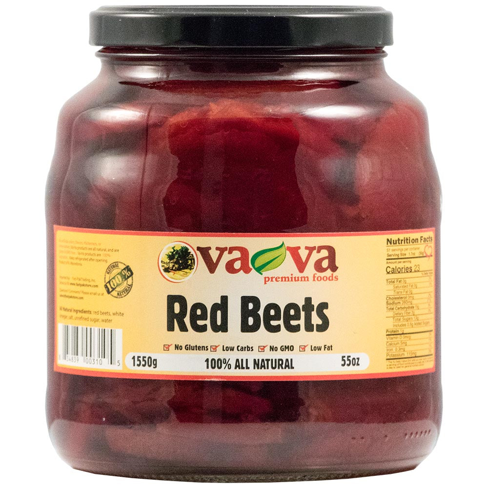 VA-VA Sliced Red Beets 1550g/55oz