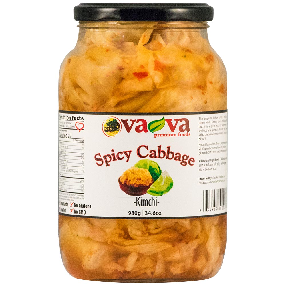 VA-VA Spicy Cabbage 980g / 34.6oz – FAST PAK
