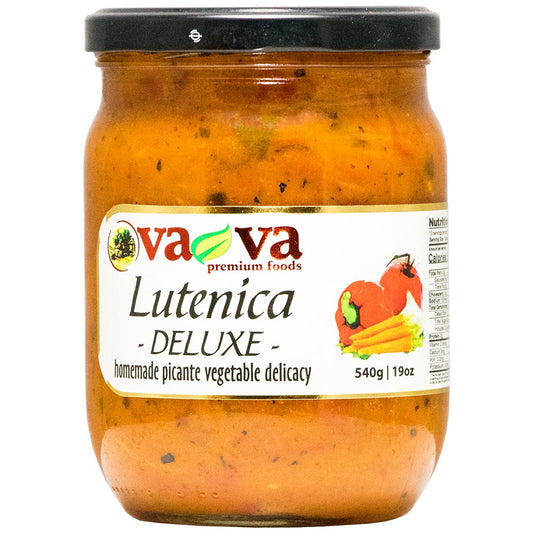 VA-VA Home Made Lutenica -DELUXE- Roasted Vegetable Spread 540g/19oz