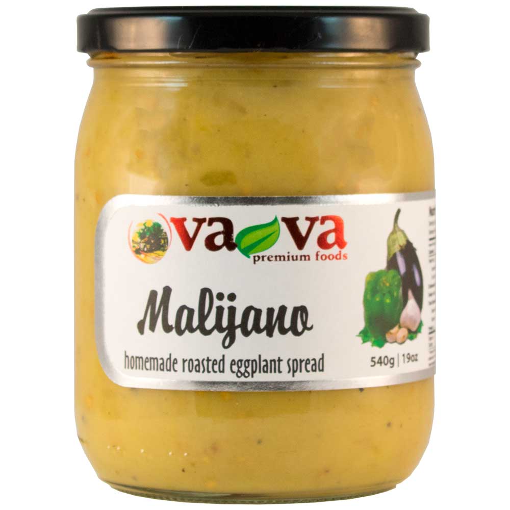 VA-VA Home Made Malijano Roasted Eggplant Spread 540g/19oz