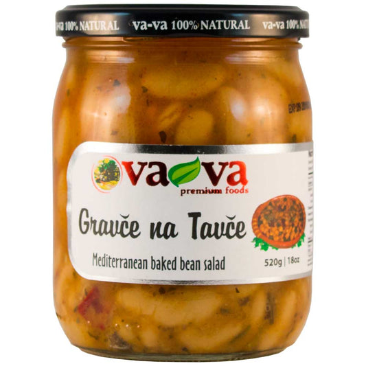 VA-VA Home Made "Gravce na Tavce" Savory Baked Beans 520g/18oz