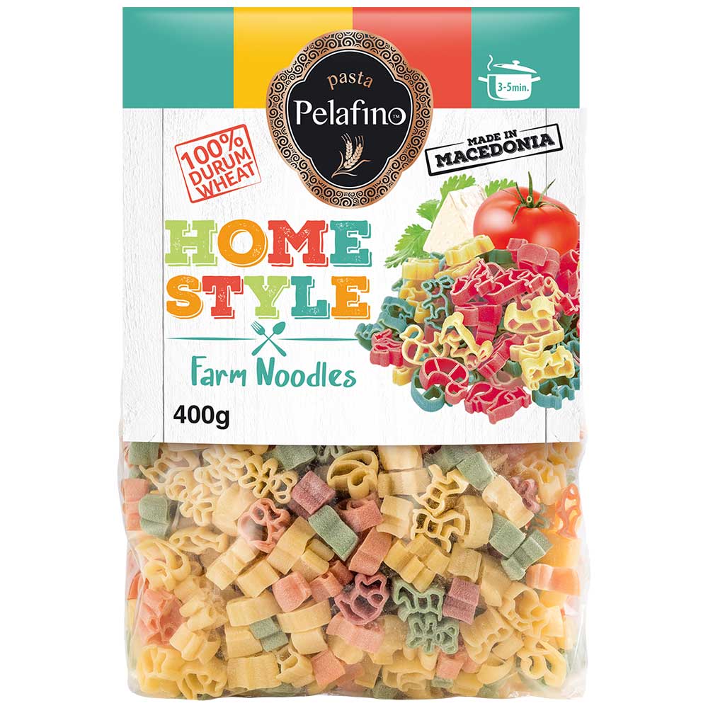 PELAFINO Pasta - Farm Animals - 400g / 14.1oz