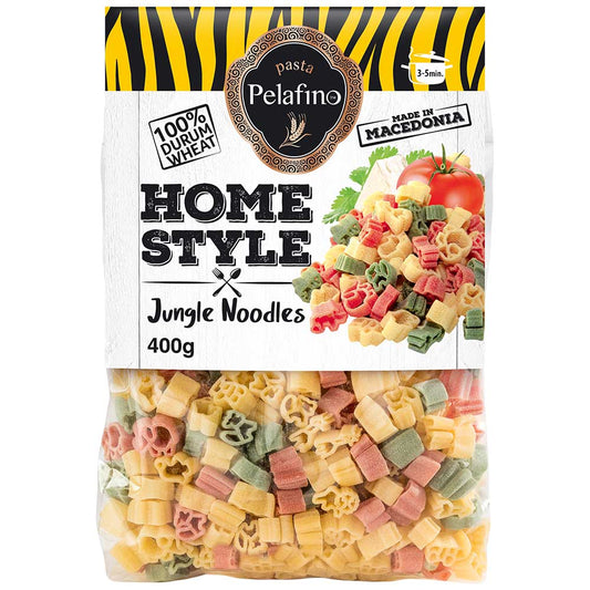 PELAFINO Pasta - Jungle Animals - 400g / 14.1oz