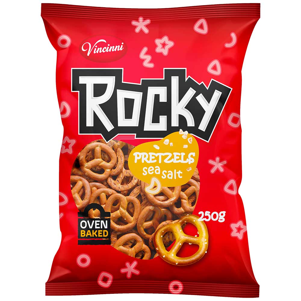 ROCKY Pretzels 250g – FAST PAK