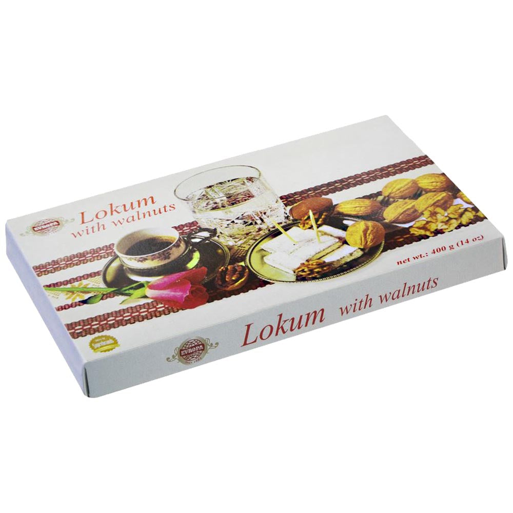 EVROPA Lokum w/ Walnuts 400g/14oz